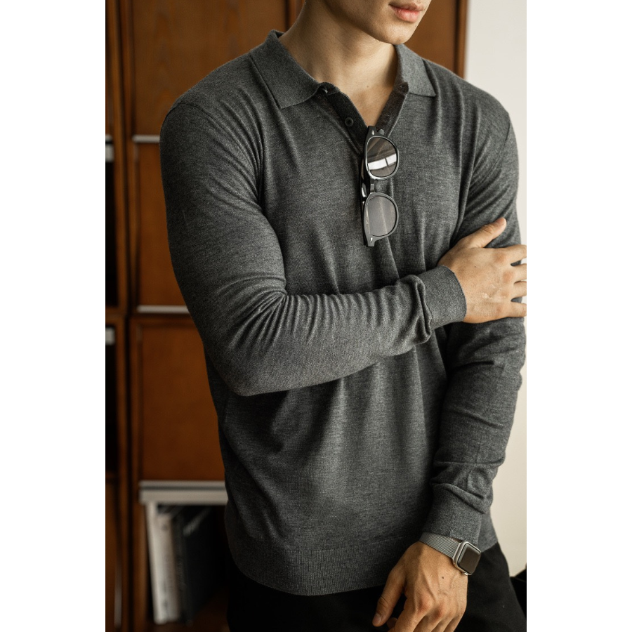 Fano - Long Sleeve Polo