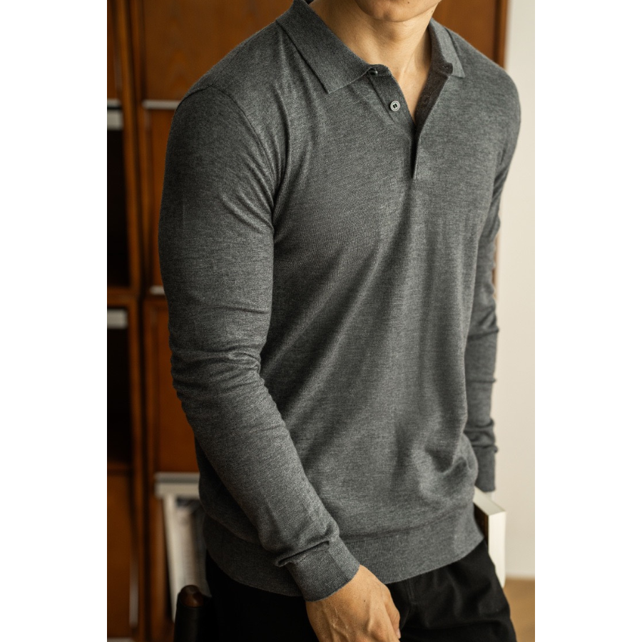 Fano - Long Sleeve Polo