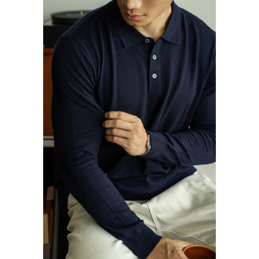 Fano - Long Sleeve Polo