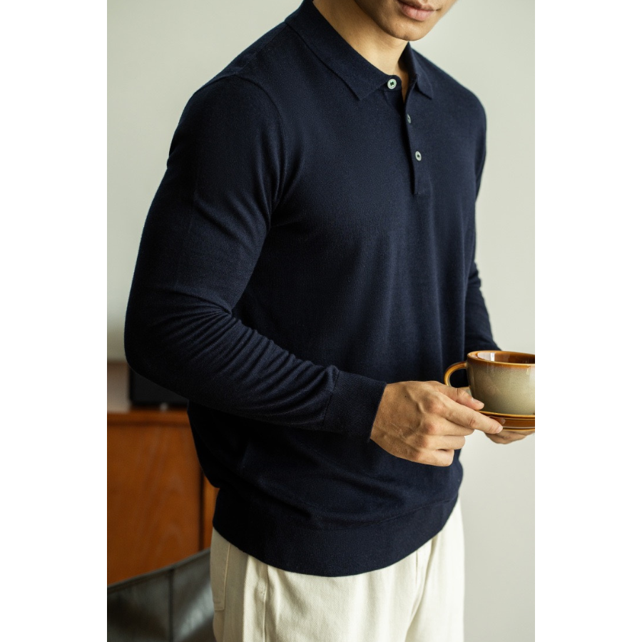 Fano - Long Sleeve Polo