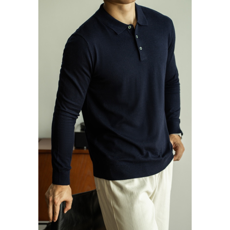 Fano - Long Sleeve Polo