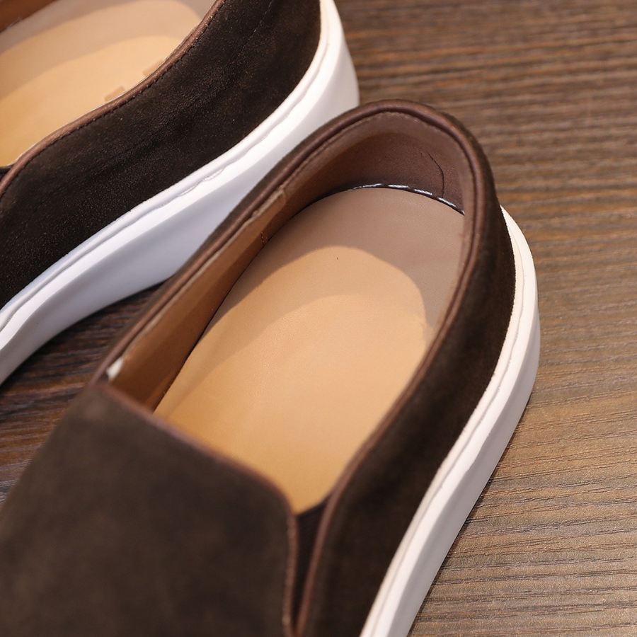 Crotone - Suede Slip-On Shoes