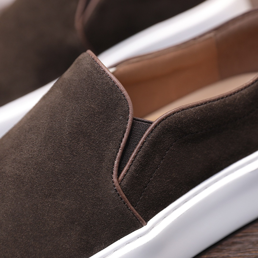 Crotone - Suede Slip-On Shoes